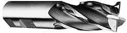 Weldon - 5/8" Diam, 2-1/2" LOC, 4 Flute Cobalt Roughing & Finishing Square End Mill - Uncoated, 4-5/8" OAL, 5/8" Shank Diam, Weldon Shank, 30° Helix, Centercutting - Industrial Tool & Supply