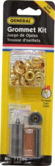 General - 52 Piece Grommet Kit - 1/4" ID - Industrial Tool & Supply