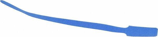 SpeedTech - 15" Long Blue Nylon & Polyethylene Hook & Loop Strap - 50 Lb Tensile Strength - Industrial Tool & Supply