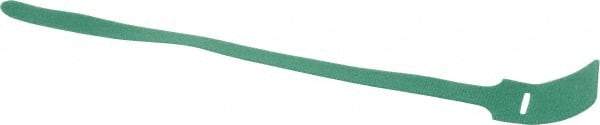 SpeedTech - 15" Long Green Nylon & Polyethylene Hook & Loop Strap - 50 Lb Tensile Strength - Industrial Tool & Supply