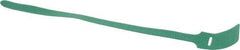 SpeedTech - 15" Long Green Nylon & Polyethylene Hook & Loop Strap - 50 Lb Tensile Strength - Industrial Tool & Supply