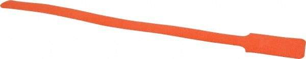 SpeedTech - 15" Long Orange Nylon & Polyethylene Hook & Loop Strap - 50 Lb Tensile Strength - Industrial Tool & Supply