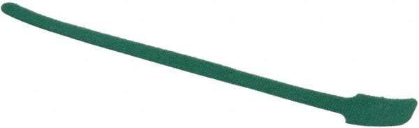 SpeedTech - 11" Long Green Nylon & Polyethylene Hook & Loop Strap - 40 Lb Tensile Strength - Industrial Tool & Supply