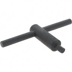 Interstate - 4" Chuck Diam Compatibility, Lathe Chuck Key - 3-1/8" Body Length, 1/4" Actual Key Square Size - Industrial Tool & Supply