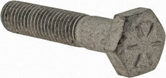 Armor Coat - 1/4-28 UNF, 1-1/4" Length Under Head Hex Head Cap Screw - Partially Threaded, Grade 8 Steel, 7/16" Hex - Industrial Tool & Supply