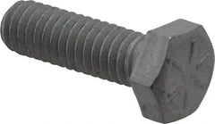 Armor Coat - 5/16-18 UNC, 1" Length Under Head Hex Head Cap Screw - Fully Threaded, Grade 8 Steel, 1/2" Hex - Industrial Tool & Supply