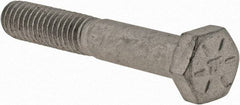Armor Coat - 5/16-18 UNC, 2" Length Under Head Hex Head Cap Screw - Partially Threaded, Grade 8 Steel, 1/2" Hex - Industrial Tool & Supply