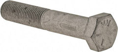 Armor Coat - 3/8-24 UNF, 2-1/4" Length Under Head Hex Head Cap Screw - Partially Threaded, Grade 8 Steel, 9/16" Hex - Industrial Tool & Supply