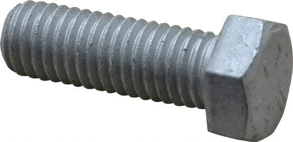 Armor Coat - 1/2-13 UNC, 1-1/2" Length Under Head Hex Head Cap Screw - Fully Threaded, Grade 8 Steel, 3/4" Hex - Industrial Tool & Supply