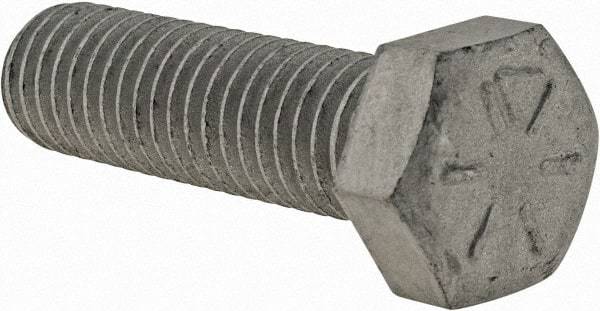 Armor Coat - 1/2-13 UNC, 1-3/4" Length Under Head Hex Head Cap Screw - Fully Threaded, Grade 8 Steel, 3/4" Hex - Industrial Tool & Supply