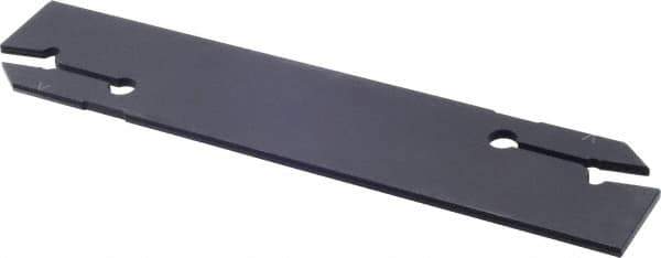 Seco - 1.26" Blade Height, 3/32" Blade Width, 5.9" OAL, Double End Indexable Cut-Off Blade - CFON 32 Blade, MDT Series - Industrial Tool & Supply