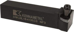 Kennametal - DWLN, Left Hand Cut, 5° Lead Angle, 1" Shank Height x 1" Shank Width, Negative Rake Indexable Turning Toolholder - 5" OAL, WN..43. Insert Compatibility, Series Kenclamp - Industrial Tool & Supply
