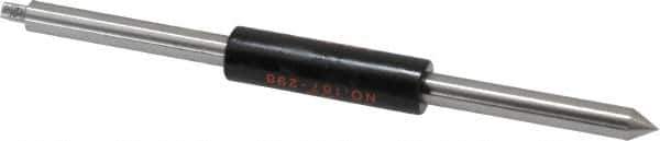 Mitutoyo - 5 Inch Long, Accuracy Up to 0.0004 Inch, Point End Micrometer Calibration Standard - Use with Screw Thread Micrometers, Includes Heat Insulating Handle - Industrial Tool & Supply