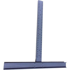 Made in USA - 8' High Double Sided Upright Cantilever Rack - 21,200 Lb Capacity, 83" Base Length - Industrial Tool & Supply