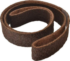 3M - 2" Wide x 72" OAL, Aluminum Oxide Abrasive Belt - Aluminum Oxide, Coarse, Nonwoven, Series SC-BS - Industrial Tool & Supply