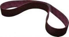 3M - 2-1/2" Wide x 60" OAL, Aluminum Oxide Abrasive Belt - Aluminum Oxide, Medium, Nonwoven, Series SC-BL - Industrial Tool & Supply