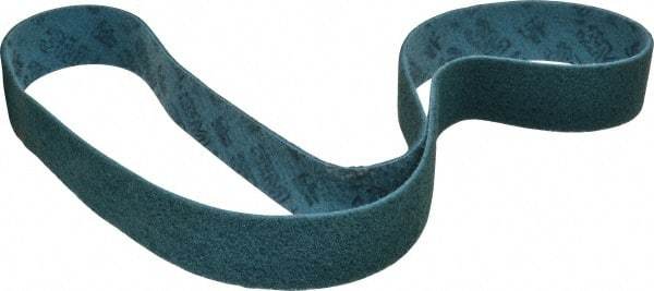 3M - 2" Wide x 60" OAL, Aluminum Oxide Abrasive Belt - Aluminum Oxide, Very Fine, Nonwoven, Series SC-BL - Industrial Tool & Supply