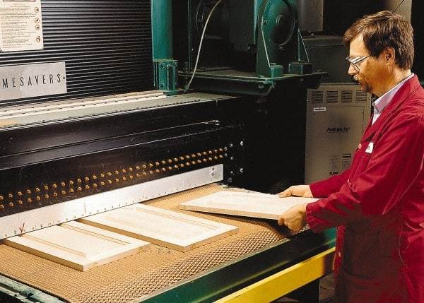 3M - 37" Wide x 75" OAL, 100 Grit, Aluminum Oxide Abrasive Belt - Aluminum Oxide, Fine, Coated, F Weighted Paper Backing, Series 364UZ - Industrial Tool & Supply