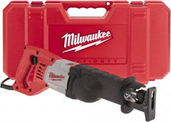 Milwaukee Tool - 3,000 Strokes per Minute, 1-1/8 Inch Stroke Length, Electric Reciprocating Saw - 120 Volts, 12 Amps - Industrial Tool & Supply