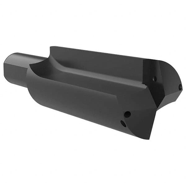 Allied Machine and Engineering - 3-17/32" to 4-1/2" Diam 6-49/64" Max Depth Straight Flute Spade Drill - Industrial Tool & Supply