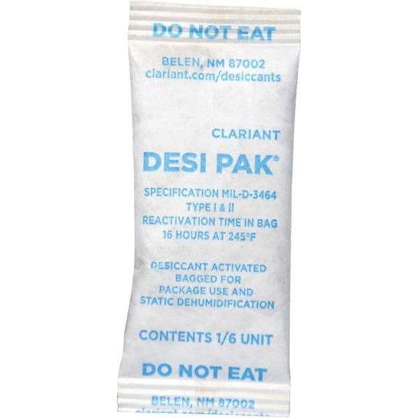 Armor Protective Packaging - Desiccant Packets Material: Clay Packet Size: 5 Grams - Industrial Tool & Supply