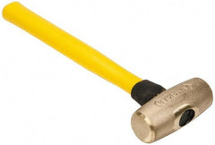 American Hammer - 4 Lb Head Nonmarring Mallet - 14-1/2" OAL, 13" Long Fiberglass Handle - Industrial Tool & Supply