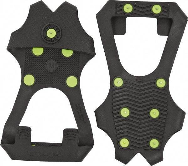 Winter Walking - Size 7-8.5, (Women's Size 9-10.5) Replacement Spikes Cleat - Tungsten Carbide Stud Traction, Gray - Industrial Tool & Supply