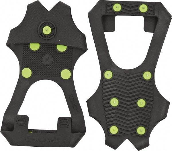 Winter Walking - Size 11-13.5, (Women's Size 13) Replacement Spikes Cleat - Tungsten Carbide Stud Traction, Gray - Industrial Tool & Supply
