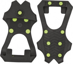 Winter Walking - Size 11-13.5, (Women's Size 13) Replacement Spikes Cleat - Tungsten Carbide Stud Traction, Gray - Industrial Tool & Supply