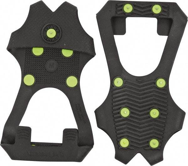 Winter Walking - Size 14, (Women's Size 12) Replacement Spikes Cleat - Tungsten Carbide Stud Traction, Gray - Industrial Tool & Supply