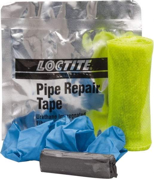 Loctite - 4"x12'" Pipe Tape Repair Kit - For Onsite Repairs of Cracked Pipes & Damaged Pipe Joints - Industrial Tool & Supply