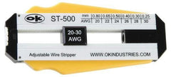 Jonard Tools - 30 to 20 AWG Capacity Precision Wire Stripper - Polycarbonate Handle - Industrial Tool & Supply