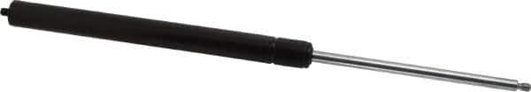 Value Collection - 0.32" Rod Diam, 0.75" Tube Diam, 45 Lb Capacity, Gas Spring - 15.25" Extended Length, 5" Stroke Length, Threaded End, Black Nitride Piston - Industrial Tool & Supply