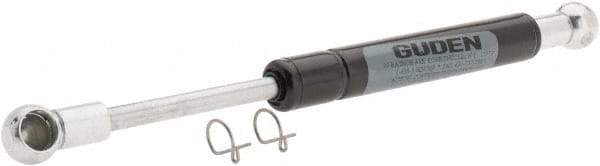 Value Collection - 0.24" Rod Diam, 0.59" Tube Diam, 40 Lb Capacity, Gas Spring - 7.5" Extended Length, 2" Stroke Length, Metal Socket, Black Nitride Piston - Industrial Tool & Supply