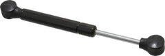 Value Collection - 0.24" Rod Diam, 0.59" Tube Diam, 80 Lb Capacity, Gas Spring - 7.5" Extended Length, 2" Stroke Length, Plastic Ball Socket, Black Nitride Piston - Industrial Tool & Supply