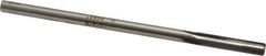 Made in USA - Letter M Carbide-Tipped 4 Flute Chucking Reamer - Straight Flute, 9/32" Straight Shank, 1-1/2" Flute Length, 6" OAL - Industrial Tool & Supply