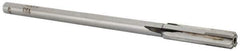 Made in USA - Letter R Carbide-Tipped 4 Flute Chucking Reamer - Straight Flute, 9/32" Straight Shank, 1-1/2" Flute Length, 6" OAL - Industrial Tool & Supply