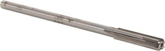 Made in USA - Letter W Carbide-Tipped 4 Flute Chucking Reamer - Straight Flute, 5/16" Straight Shank, 1-3/4" Flute Length, 7" OAL - Industrial Tool & Supply