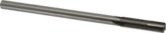 Made in USA - Letter Z Carbide-Tipped 4 Flute Chucking Reamer - Straight Flute, 3/8" Straight Shank, 1-3/4" Flute Length, 7" OAL - Industrial Tool & Supply