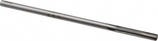 Made in USA - #4 Carbide-Tipped 4 Flute Chucking Reamer - Industrial Tool & Supply