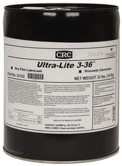 CRC - 5 Gal Pail Dry Film Lubricant - Amber, -40°F to 300°F, Food Grade - Industrial Tool & Supply