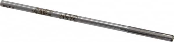 Made in USA - 0.1575" Carbide-Tipped 4 Flute Chucking Reamer - Industrial Tool & Supply