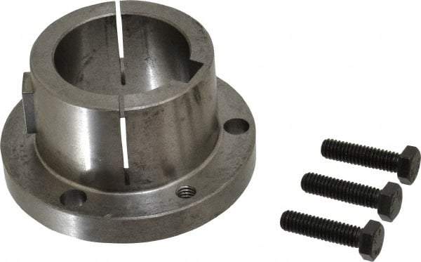 Browning - 1-7/8" Bore, 1/2" Wide Keyway, 1/4" Deep Keyway, B Sprocket Bushing - 2.557 to 2-5/8" Outside Diam, For Use with B5V Sheaves - Industrial Tool & Supply
