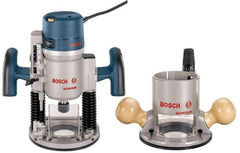 Bosch - Router Kits Router Type: Fixed/Plunge Combination Speed (RPM): 8000-25000 - Industrial Tool & Supply