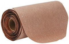 Norton - 6" Diam, 800 Grit Aluminum Oxide Adhesive PSA Disc - Ultra Fine Grade, Natural, B Weighted Backing, Flexible - Industrial Tool & Supply