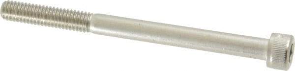 Value Collection - M6x1.00 Metric Coarse Hex Socket Drive, Socket Cap Screw - Grade 18-8 & Austenitic A2 Stainless Steel, Uncoated, Partially Threaded, 75mm Length Under Head - Industrial Tool & Supply