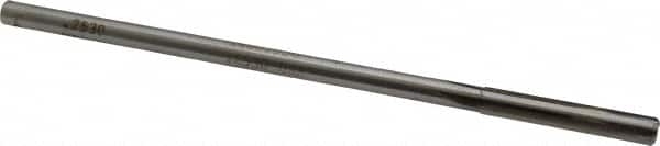 Made in USA - 0.253" Carbide-Tipped 4 Flute Chucking Reamer - Industrial Tool & Supply