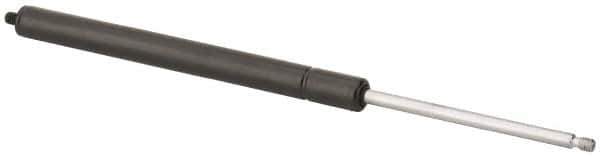 Value Collection - 0.24" Rod Diam, 0.59" Tube Diam, 60 Lb Capacity, Gas Spring - 12" Extended Length, 3.5" Stroke Length, Threaded End, Black Nitride Piston - Industrial Tool & Supply