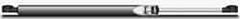 Value Collection - 0.235" Rod Diam, 0.591" Tube Diam, 80 Lb Capacity, Fixed Force Gas Spring - 8.16" Extended Length, 3.15" Stroke Length, Threaded End, Black Nitrate Coated Piston - Industrial Tool & Supply