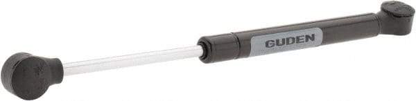 Value Collection - 0.24" Rod Diam, 0.59" Tube Diam, 50 Lb Capacity, Hydraulic Dampers - Compression, 10.02" Extended Length, 3" Stroke Length, Plastic Ball Socket, Chrome-Plated Piston - Industrial Tool & Supply